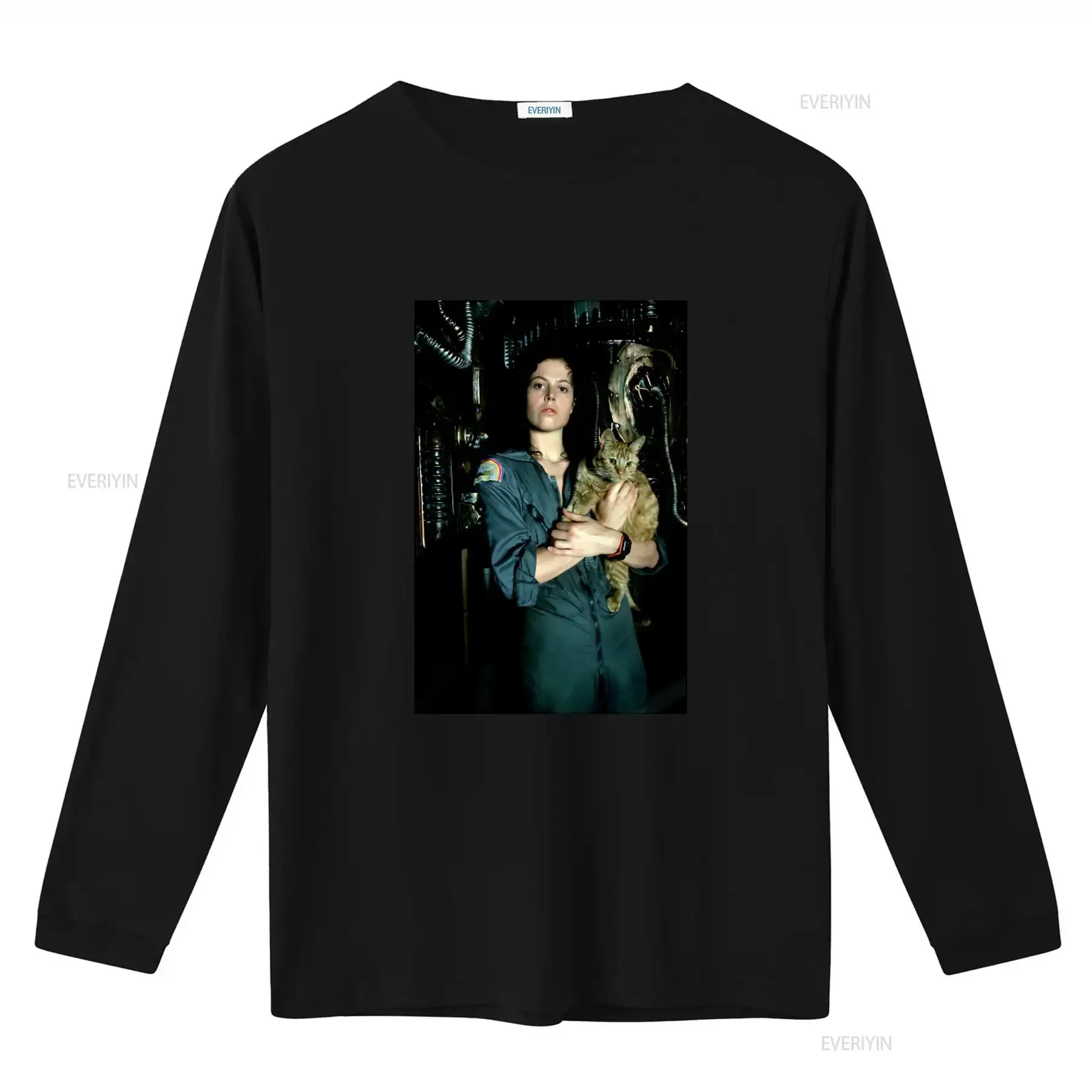 Alien Ellen Ripley Photo T Shirt Sci Fi Movie Inspired  vintage Washed designer clothes fashion Stretched homme graphic