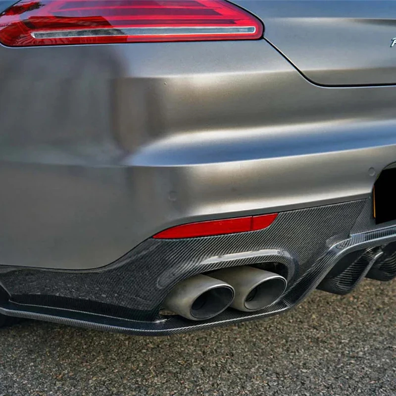 For Porsche Panamera 970.2 Turbo GTS S Sport 2014-2016 Car Rear Bumper Reflector Brake Light Warning Lamp Turn Signal Reflector