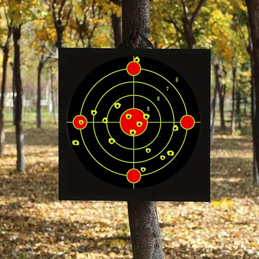 Splatterburst Self Adhesive Shooting Targets, Sight in Stick and Splatter, Great for All Firearms, Airsoft and Pellet Guns