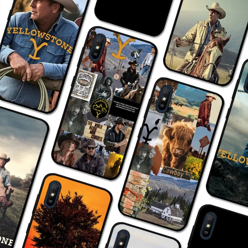 American TV Series Yellowstone Phone Case For Redmi 5 6 7 8 9 10 Plus Pro 6 7 8 9 A GO K20 K30 K40 Pro Plus F3 Fundas