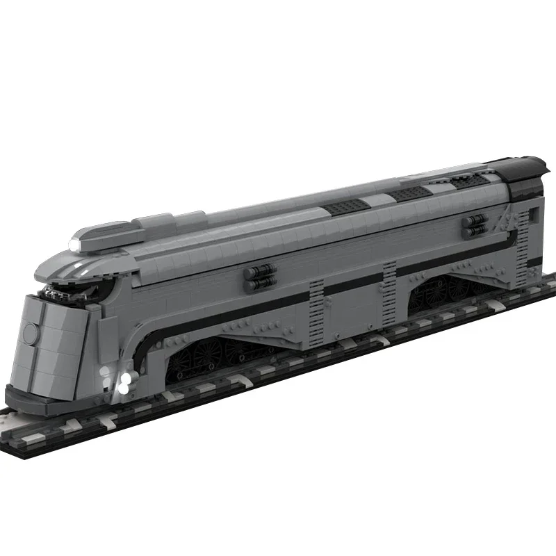 Technische Moc Bricks Trein Serie Model De Eeuwige Motor Modulaire Bouwstenen Geschenken Speelgoed Voor Kinderen DIY Sets Assembleren