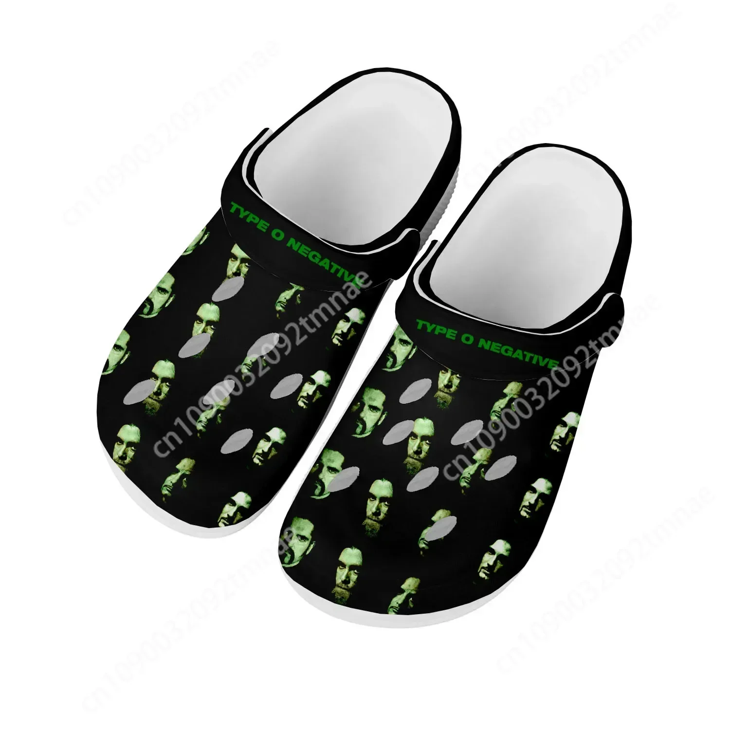 Type O Negative Metal Rock Band Home Clogs Custom Water Shoes Mens Womens Teenager Shoes Clog Breathable Beach Hole Slippers