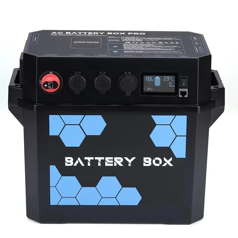 

Licitti Ac Inverter Lithium 2 Volts 200 Amp Battery Charger M15 Connector Invetor Hv Case Power Box Camping 12V Battery