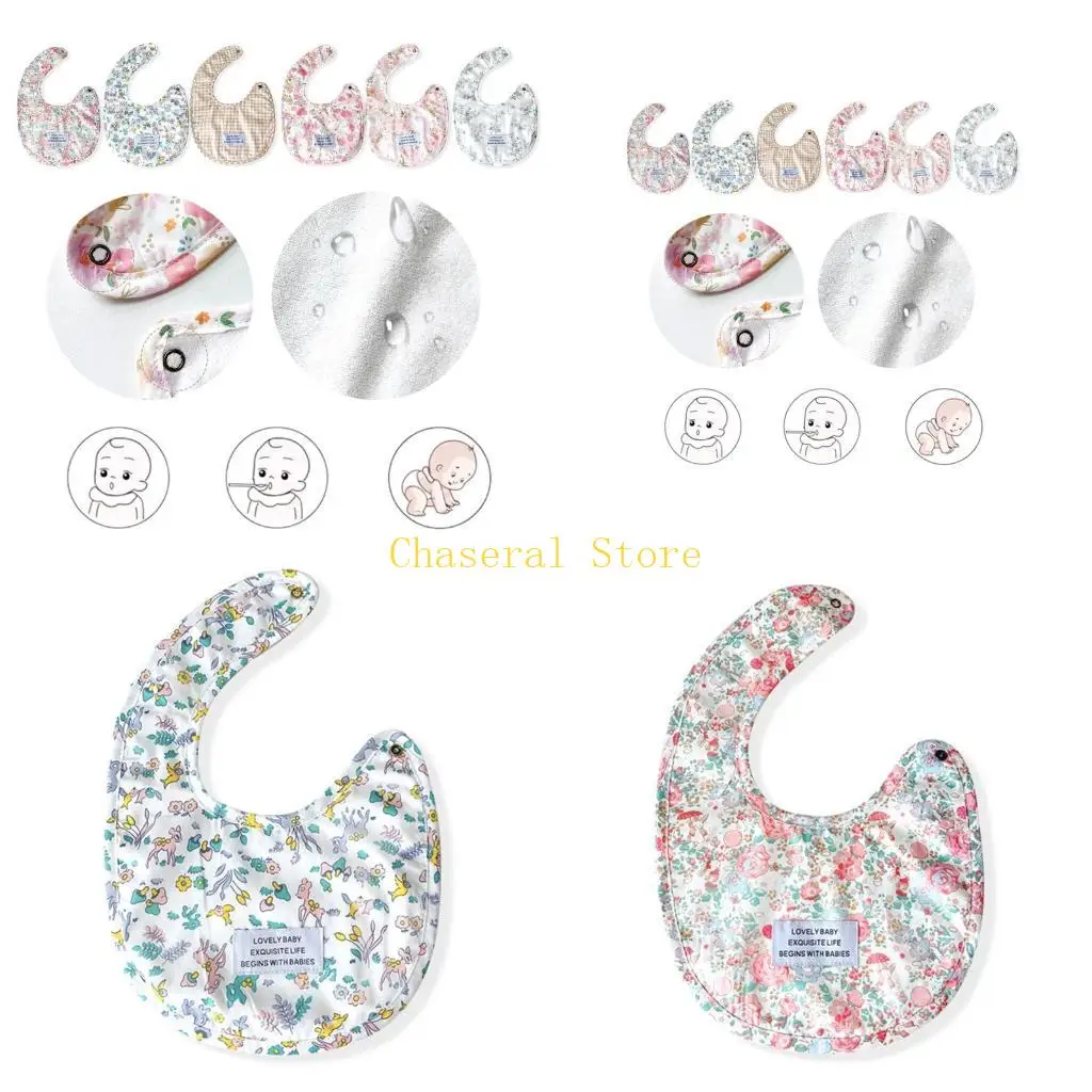 

E7ce baby bibs Водонепроницаемый хлопковой нагрудник кормление нагруднико