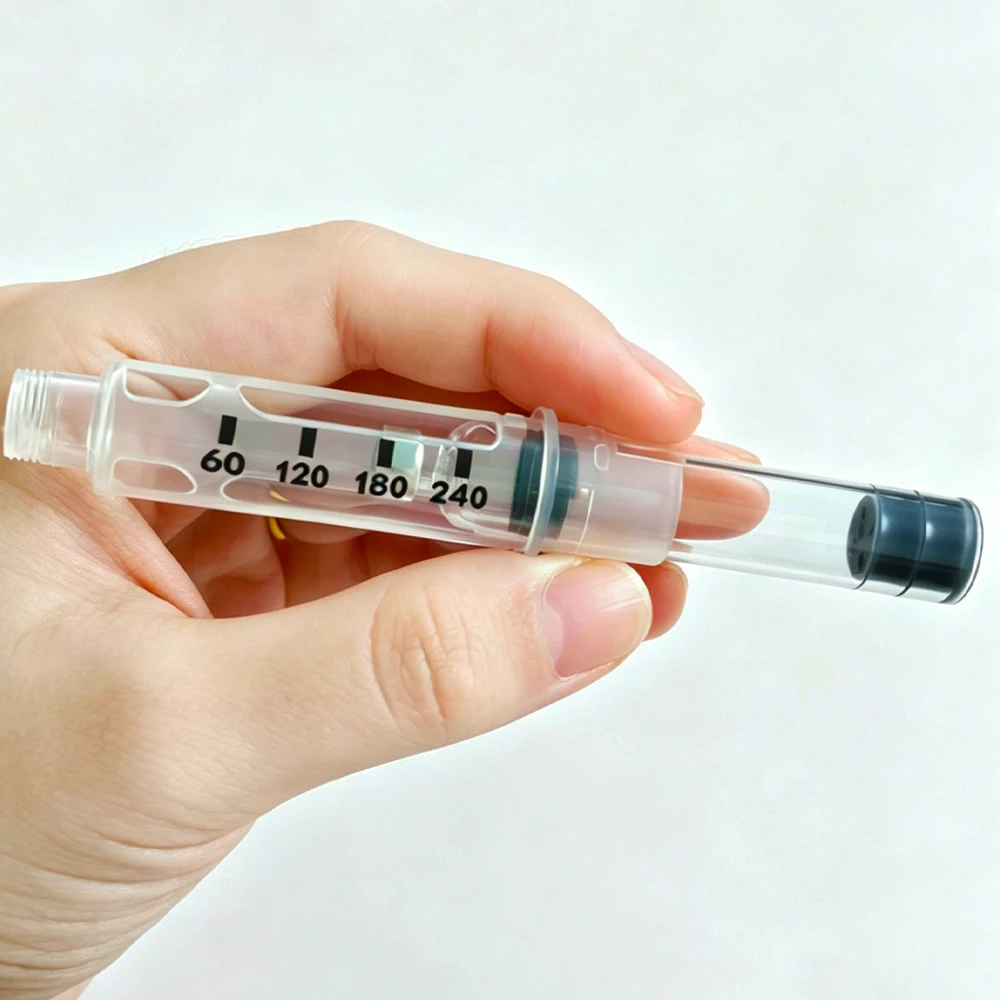 3ml 60U Einweg-Injektionspen 5/10er-Pack Mehrfarbiger Peptid-Pen Automatischer Tragbarer Tattoo-Magic-Pen Insulin Simei Tiel – Detail 3