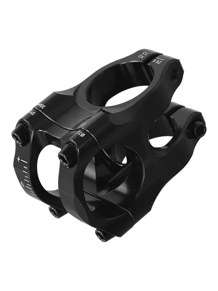 Aluminum Alloy Component CNC Aluminum Stem Outdoor Sports Biking Activities 123g 28.6mm CNC Process Construction