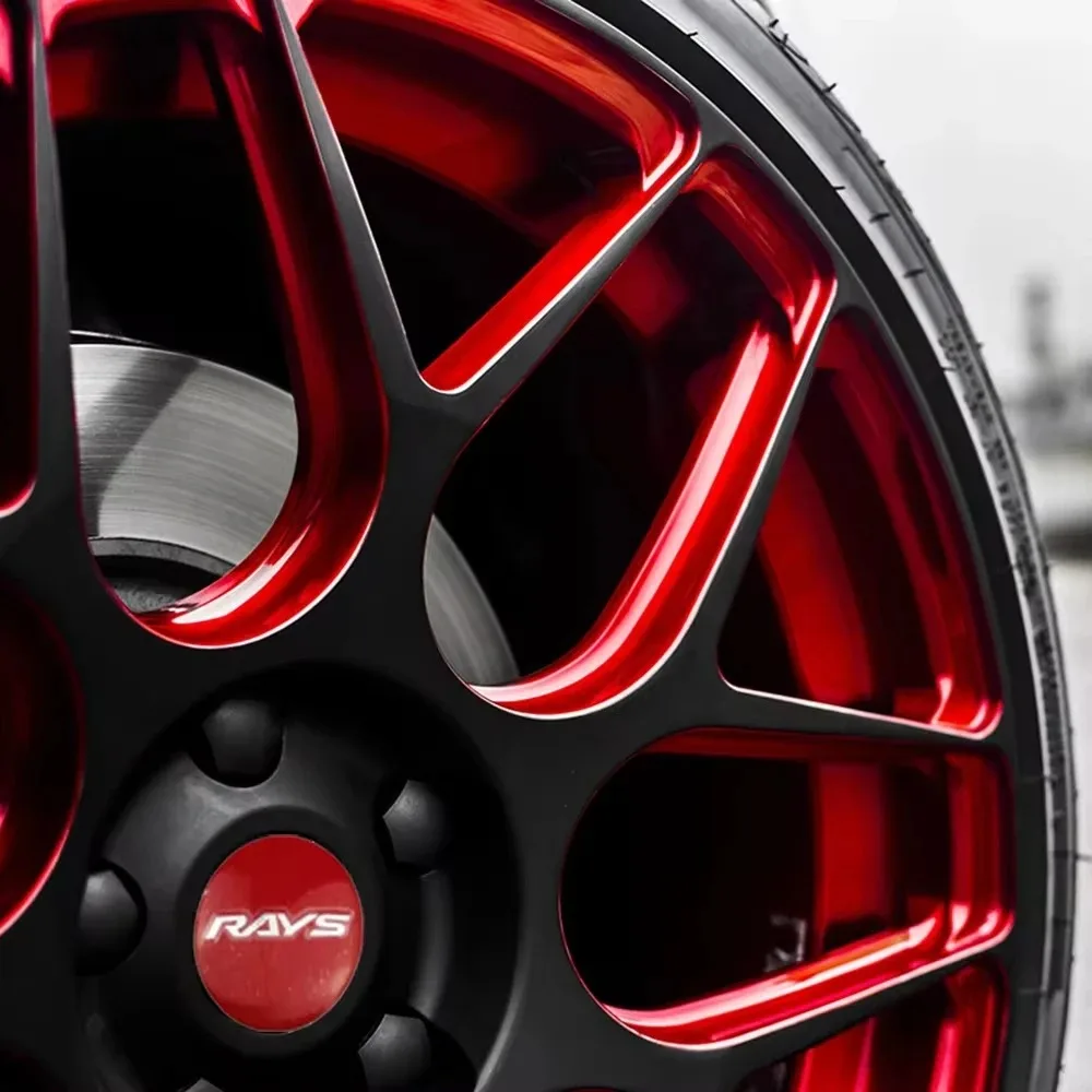 4 قطعة/الوحدة العالمي 56 مللي متر الأشعة شعار سيارة عجلة مركز قبعات ملصق حافة Hubcaps لهوندا شيفروليه فورد نيسان أودي BMW VW #2