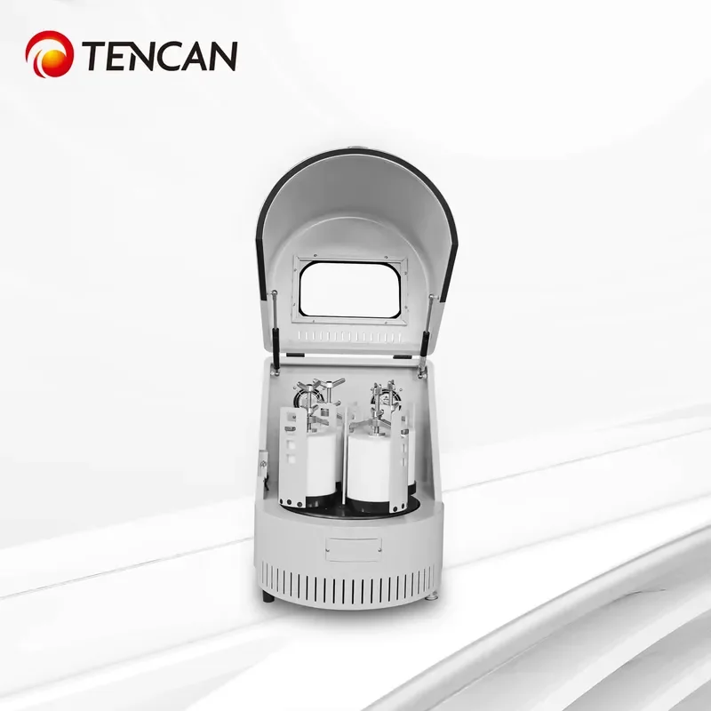 i TENCAN XQM-10L 220V 70 to 580 RPM 0.1μm Fine Powder Grinding CE Certified Wet Dry Milling Laboratory Planetary Ball Mill