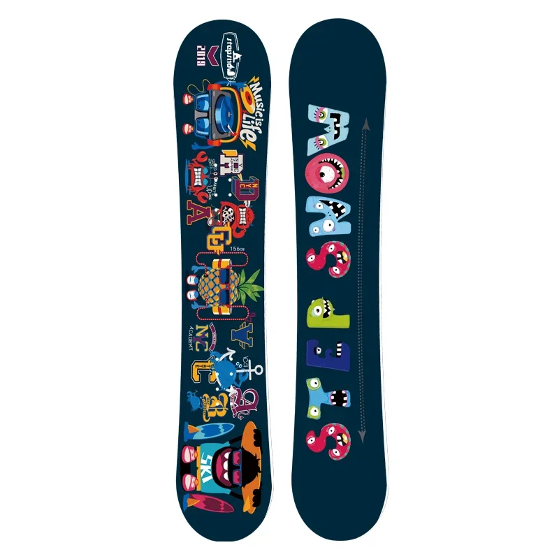 Light Poplar Core Children Snowboard Winter Outdoor Sport