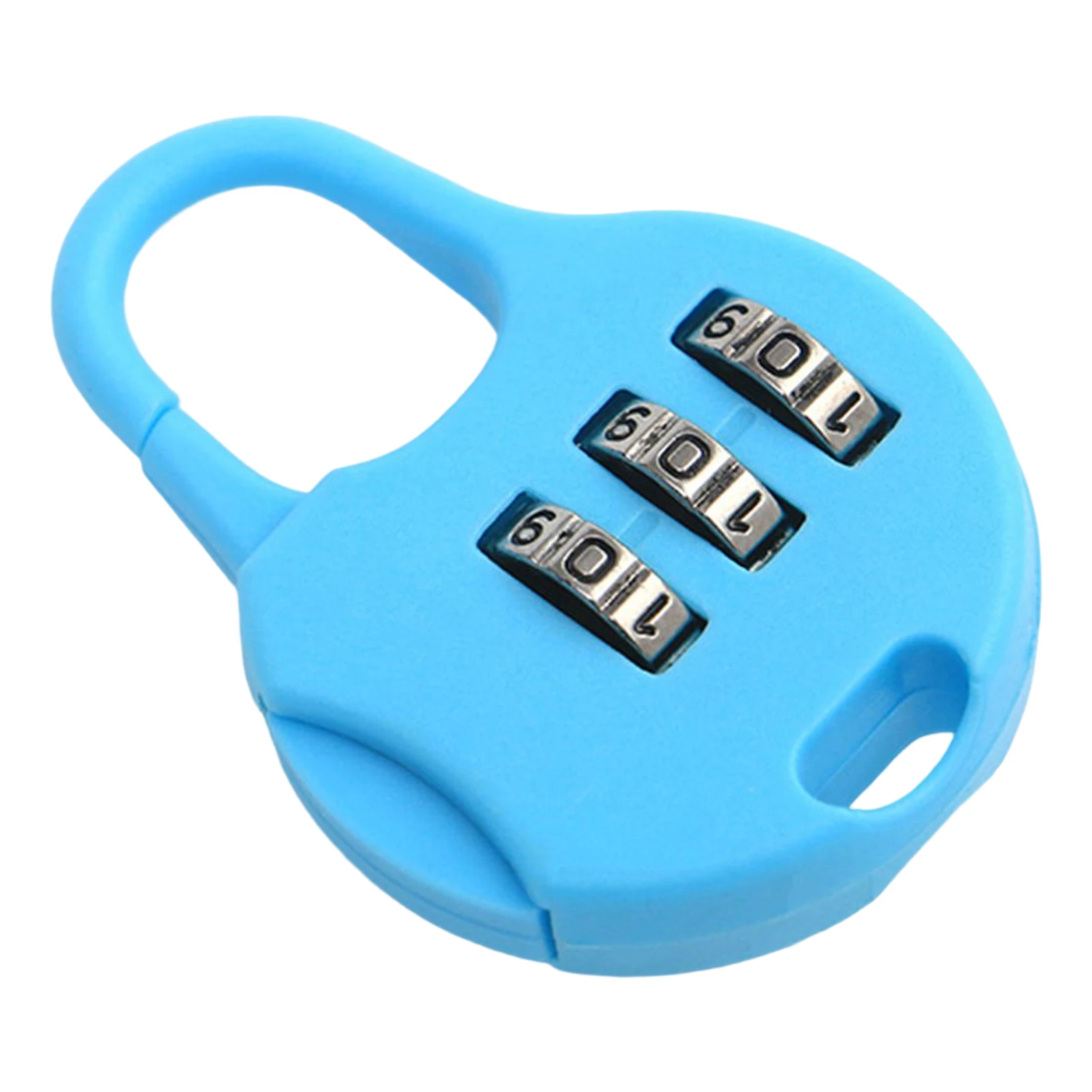 Mini Resettable 3 Dial Digit Combination Suitcase Luggage Security Password Code Lock Padlock Travel Padlock Anti-theft Padlock