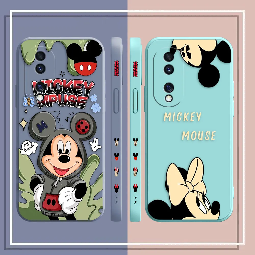 Funny M-Mickey Mouse Phone Case For Huawei Y7 Y7A Y7P Y8P Y9 Honor 8X 9 9X X9A 10 10i 20 50 70 90 LITE PRO MAX Case Funda Shell