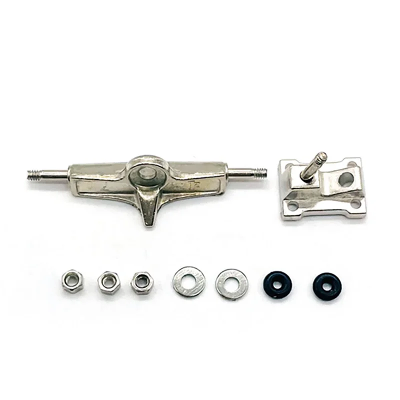 YSUN-20 Pcs 29Mm Fingerboard Trucks Finger Skateboard Deck With Nuts With Spanner Screwdriver For Finger Skateboards