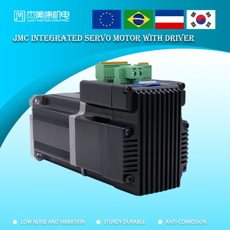 

JMC Integrated servo motor 200W servo system for laser cutting machines 0.65Nm dc servo motor encoder