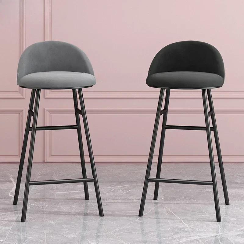 Designer Chair Kitchen Counter Stools Bar Cafe Stool High Banks Lightweight Manicure Furniture Design Barber Shop Cadeira Chairs