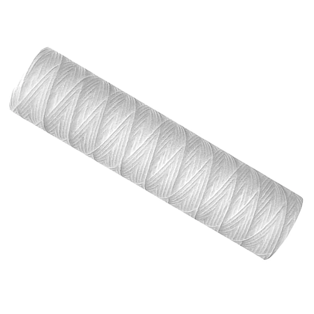 10Pcs Micrometre 10 X 2.5 Inch String Wound Sediment Water Filter Cartridge Whole House Sediment Filtration-AS97