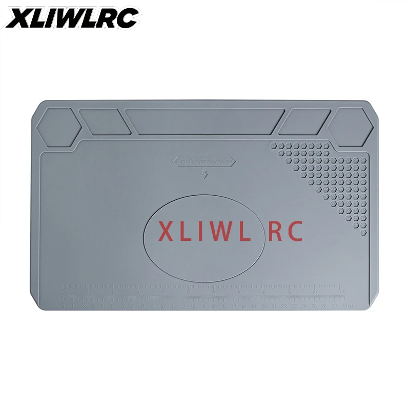 Repair Mat Non‑Slip Heat‑Resistant Soft Work Maintenance Pad Repair Workbench Mat for RC Crawler Vehicles Upgrade Accessories