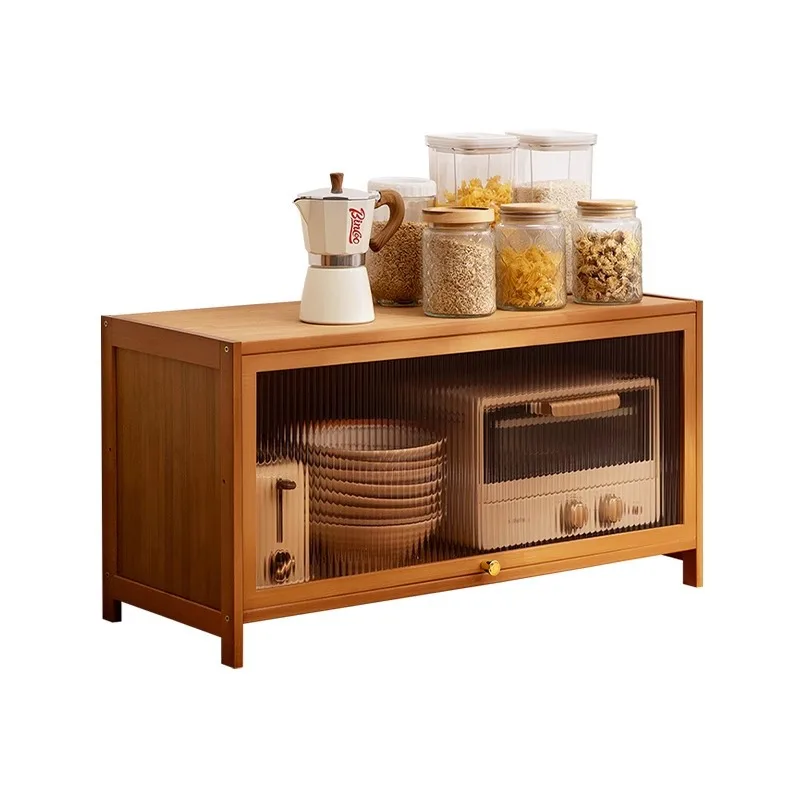 Prateleira de cozinha acabamento rack tempero prateleira de armazenamento suprimentos de cozinha prateleira doméstica armário lateral de jantar multi-camada