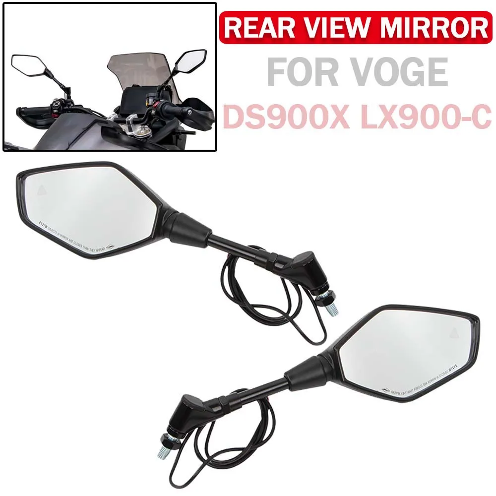 For VOGE DSX900 900DSX DS900X DS900 DSX DS 900 X 900X DSX LX900-C Motorcycle Side Rearview Rear View Mirror Mirrors With Radar