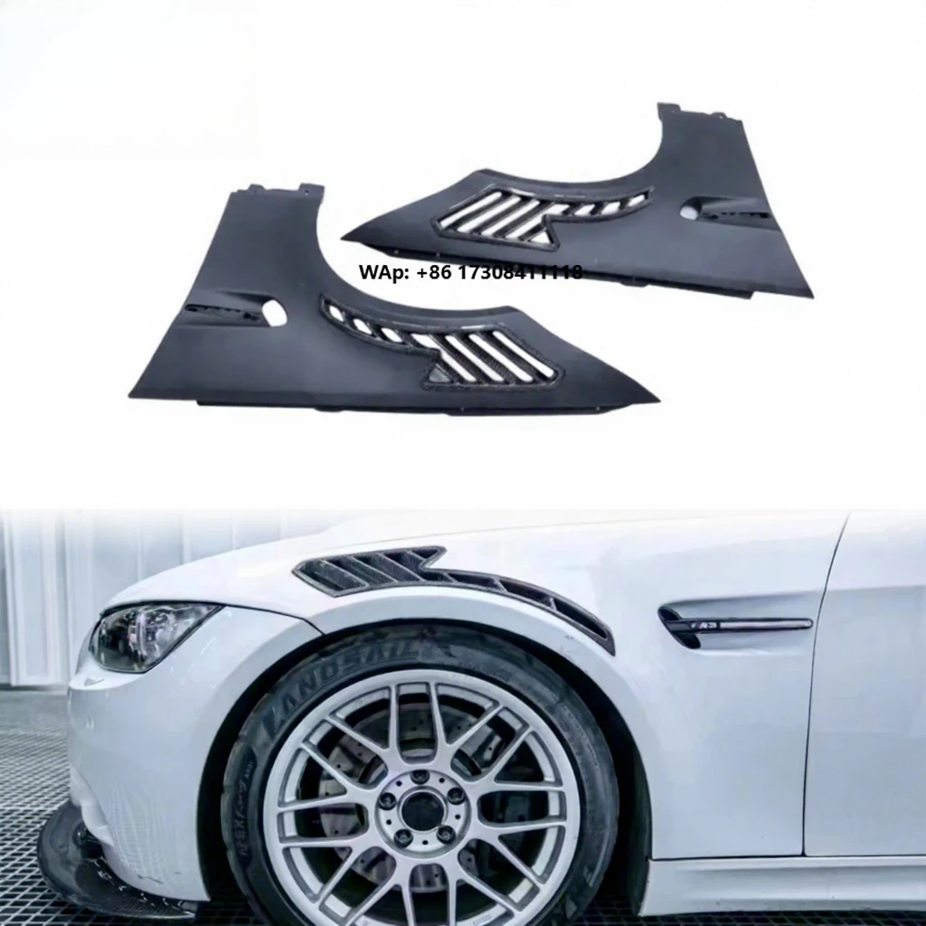 

Half Carbon Fiber GT4RS Style Fender for E92 E93 3 Series M3 Car Vent Front Fender Auto Accessories