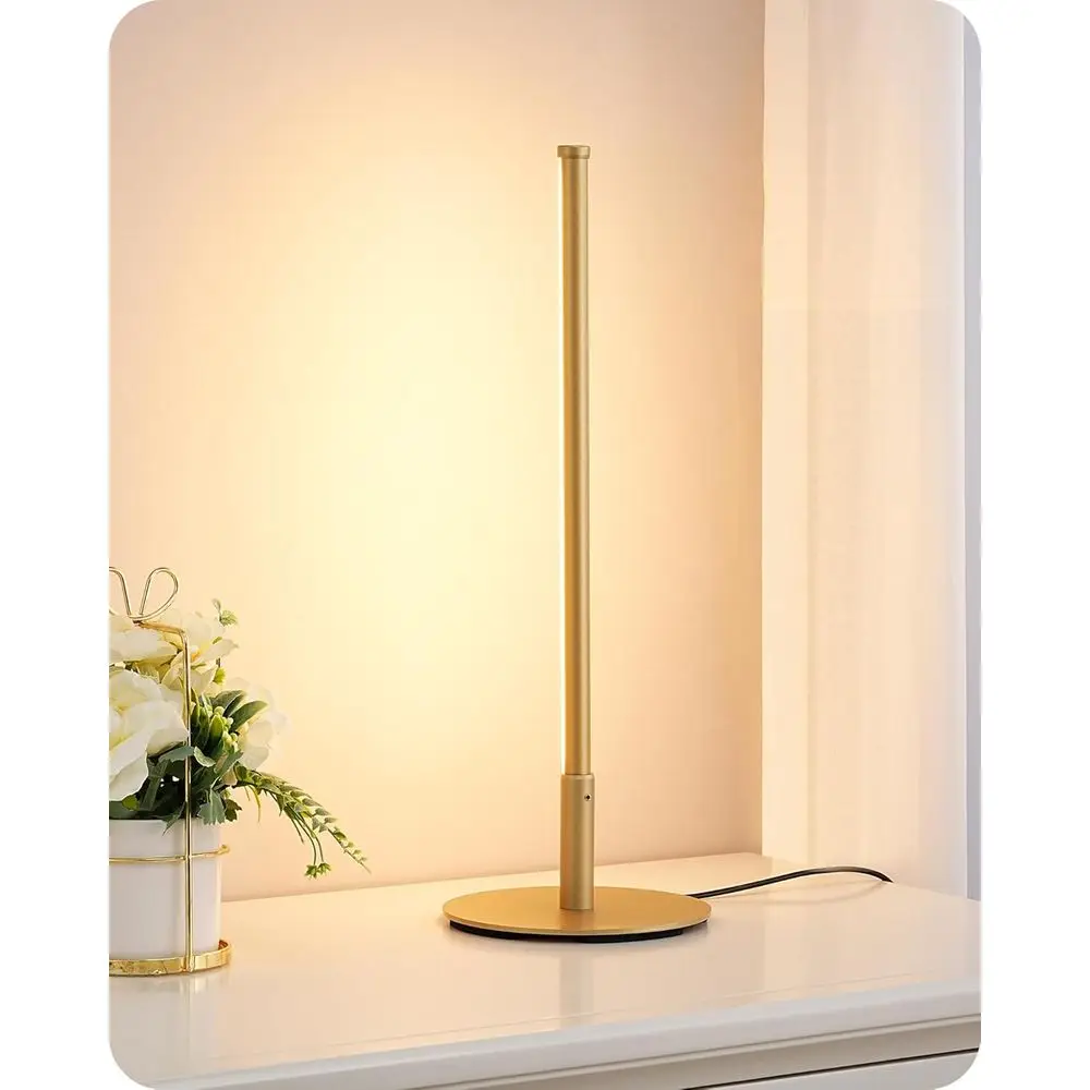 

Настольная светодиодная лампа EDISHINE с улучшенной регулировкой яркости, 3 режима цветовой температуры, прикроватная лампа, настольная лампа для спальни