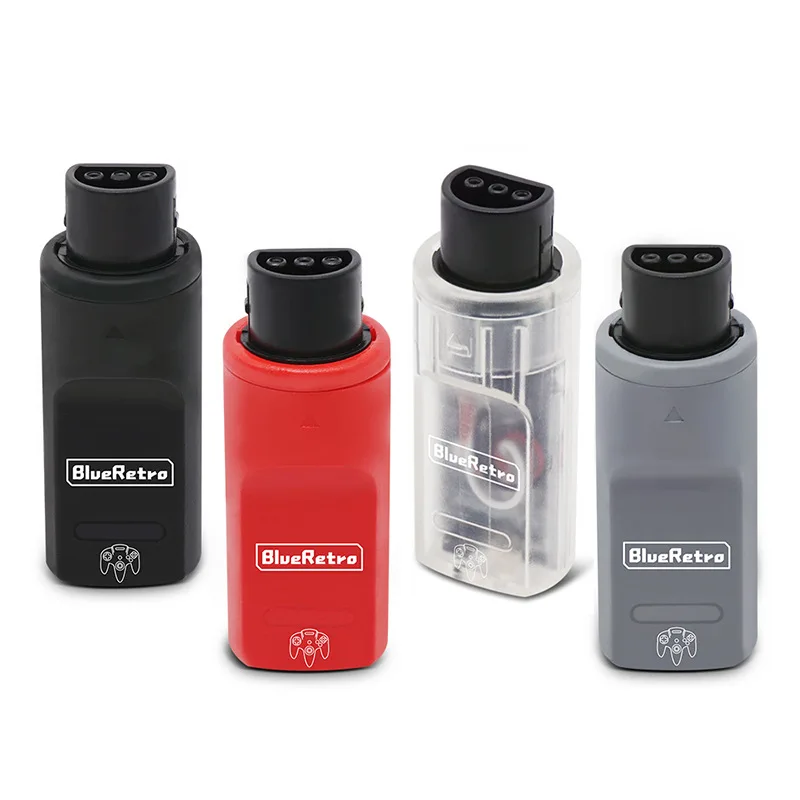 تصميم جديد محول وحدات تحكم الألعاب اللاسلكية BlueRetro لوحدة تحكم نينتندو 64 إلى PS3 PS4 PS5 نينتندو سويتش أذرع التحكم في ألعاب الفيديو