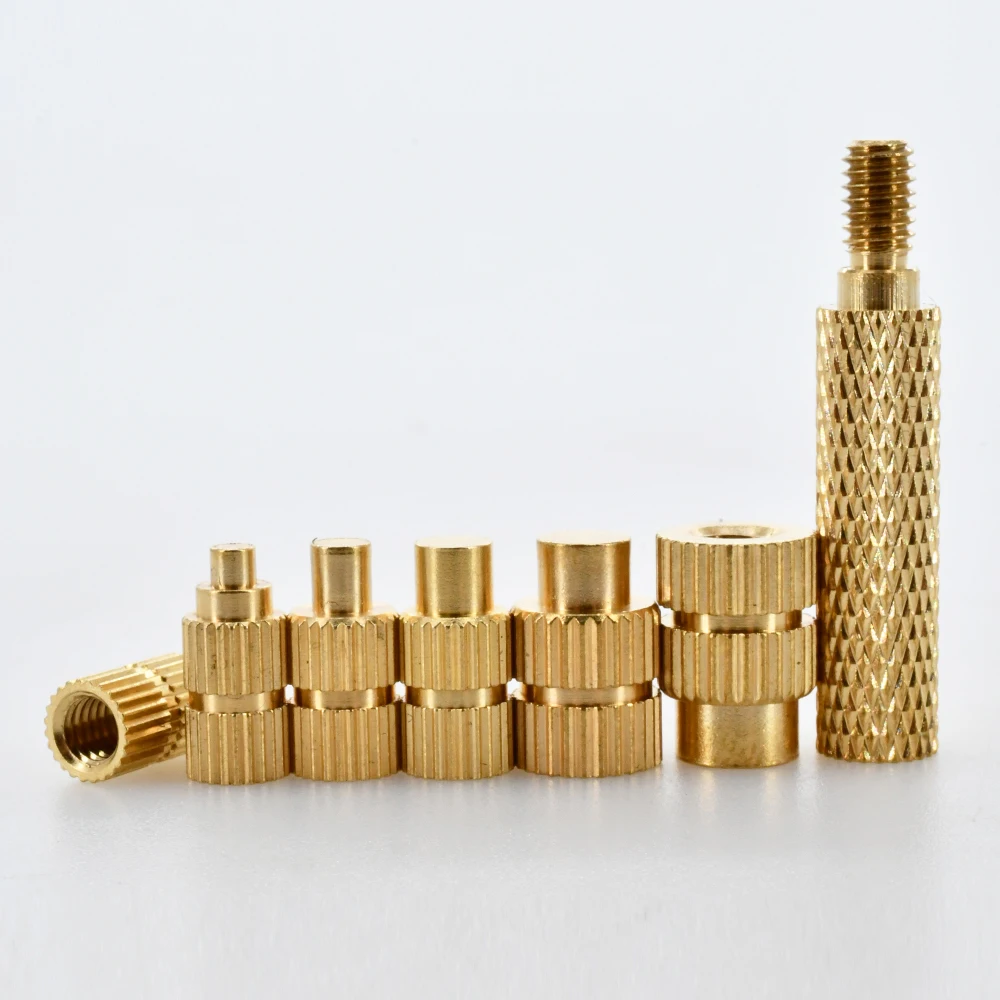 Brass Heating Soldering Iron Tip Tool Insert Nut for Plastic 3d Printing Holt Melt Nut Implant Connector M2 M2.5 M3 M4 M5 M6 M8