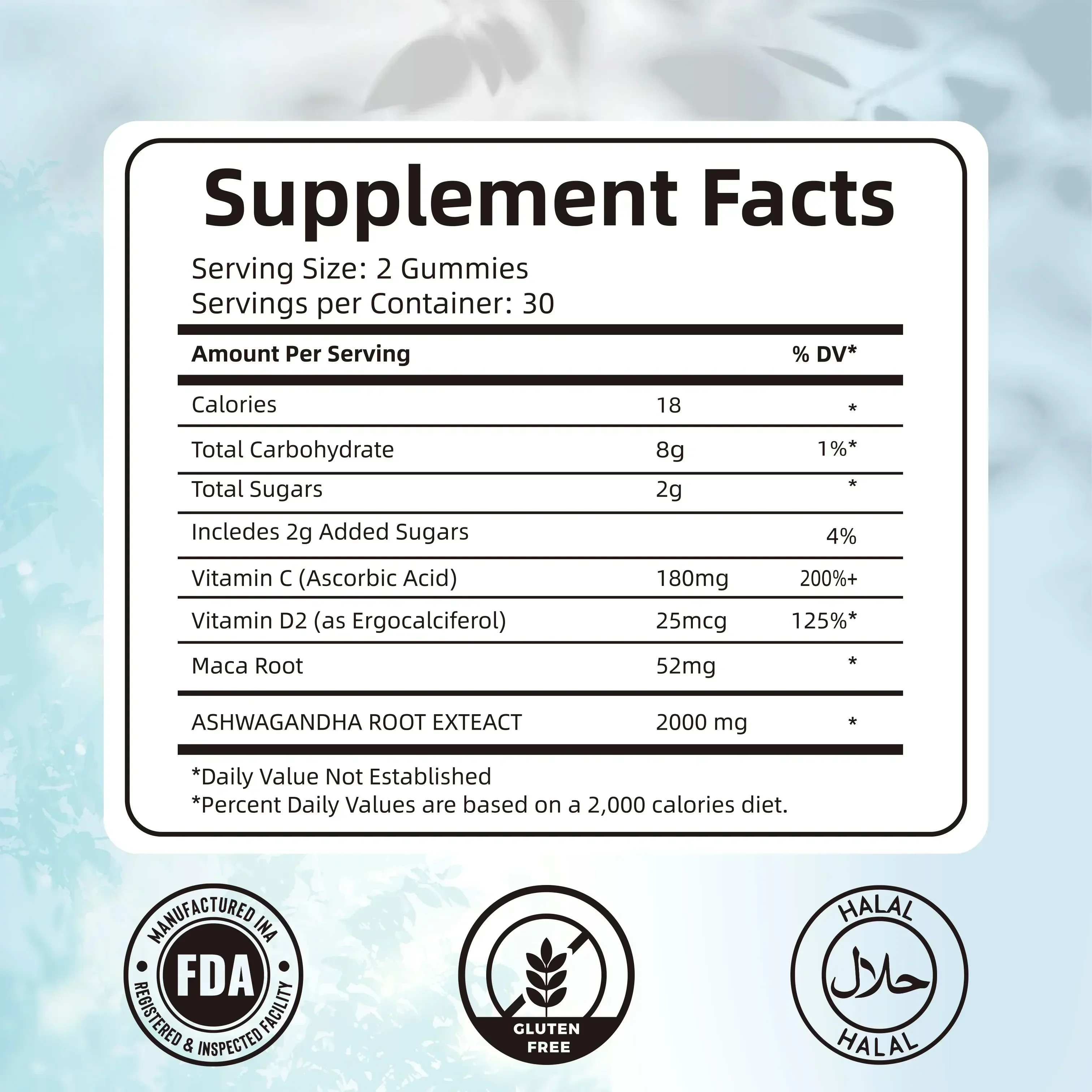 Sugar-free Organic South African tipple Fudge,Pure natural plant extract, Effective reduction of cortisol, reduce stress