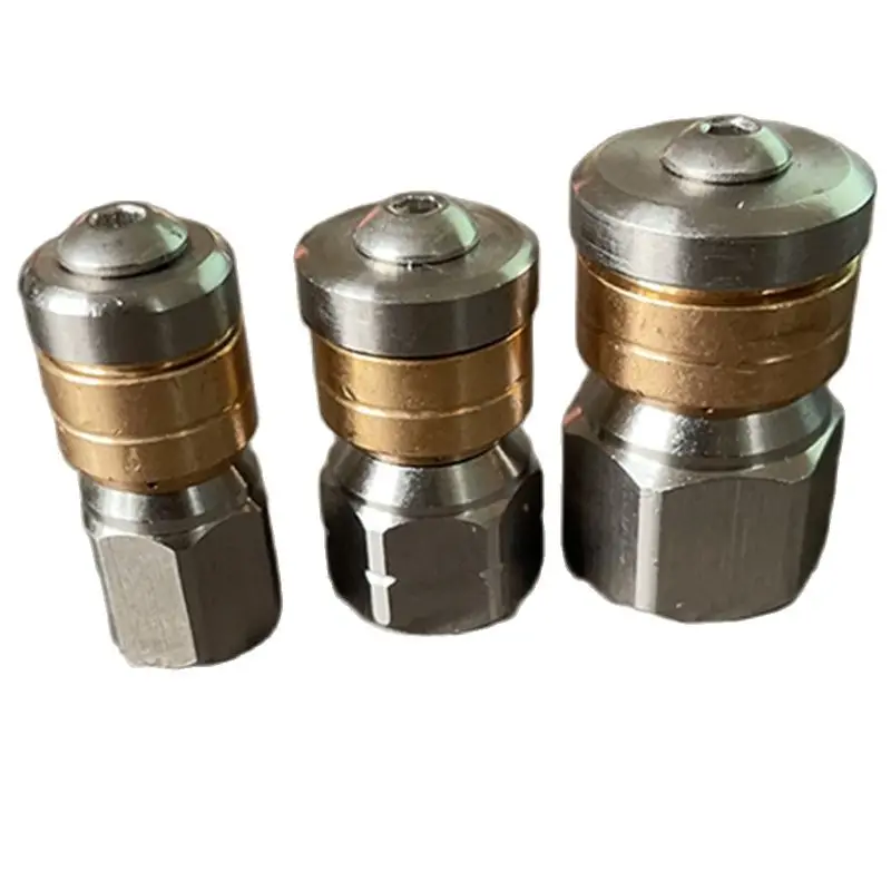 Cable de limpieza de tuberías de hurón, acero inoxidable, rotativo, drenaje, blaster, limpieza, alerón, limpiadores de alcantarillado, boquilla, limpiador de alta presión