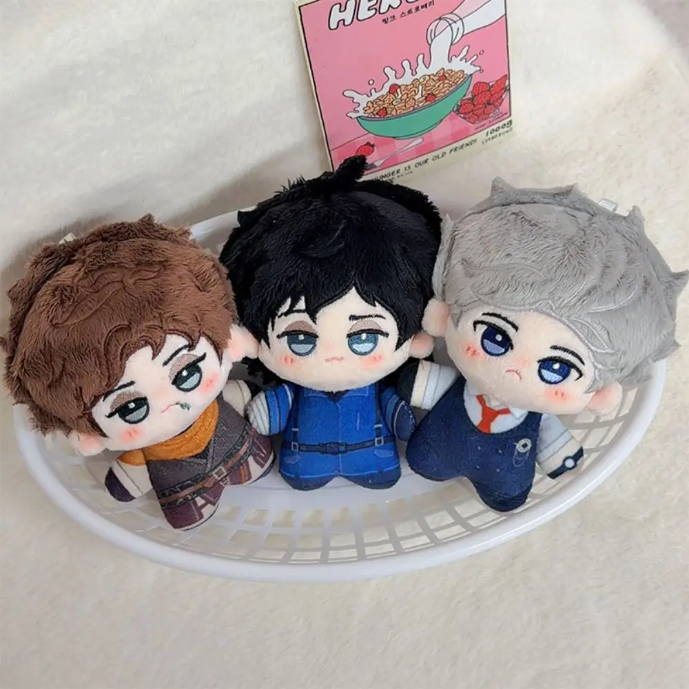 

New Supernatural Action Team Stuffed Japan Anime Peripheral Xiao Yao 10cm Allen 10cm Ling Cotton Doll Birthday Gift For Girls