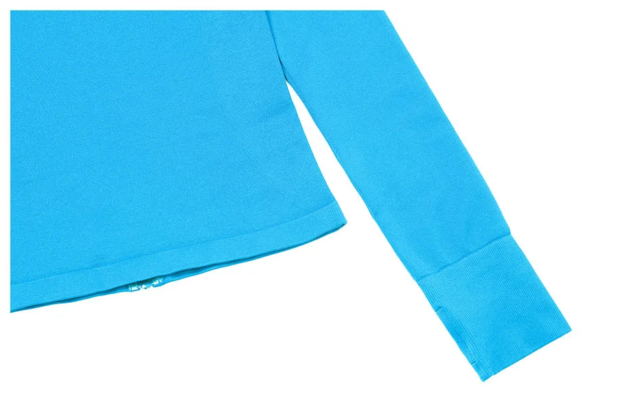 Yoga-Set 2-teilig, Sportbekleidung, nahtlose Yoga-Anzüge, Damen-Fitness-Trainingsanzüge mit langen Ärmeln, Sport-Gym-Shorts, ausgestellte Hosen – Detail 30