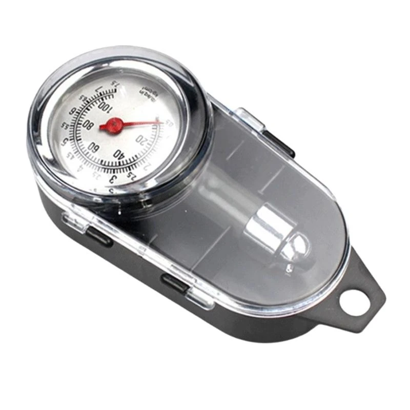 XA6H Testing Tool Stainless Tire Pressure Gauge Meter Tyre Air Pressure Tester