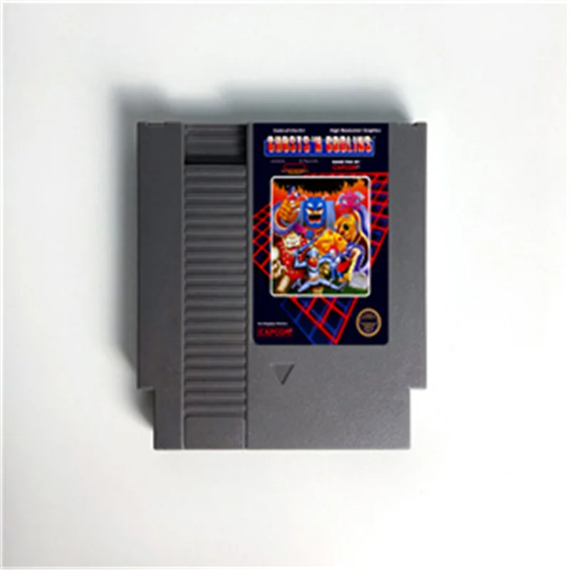 Ghosts 'N Goblins Retro Cartridge for 72 PINS Game Console