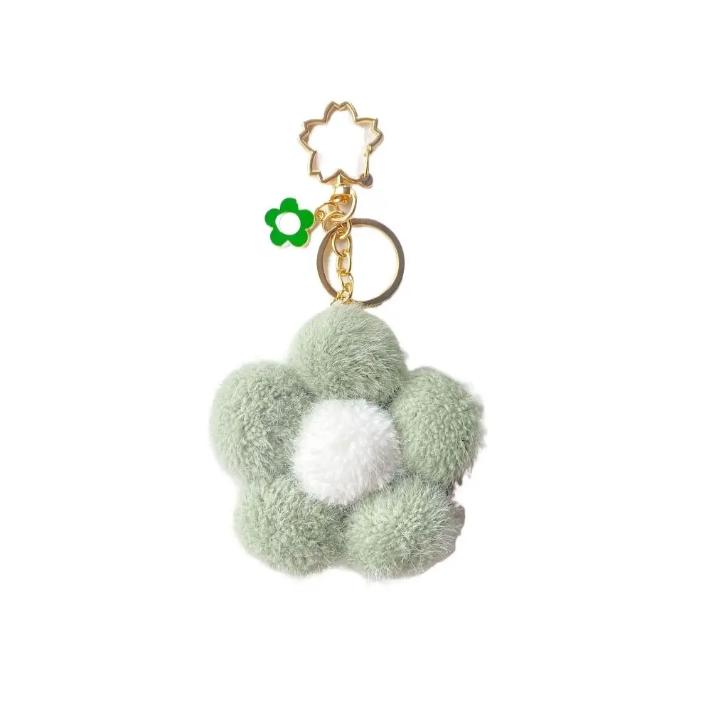 

Key Ring Ornaments Plush Key Buckle Plushball Bag Pendant Cartoon Plush Pendant Stuff Plush Toy Flower Keychain Backpack Charms