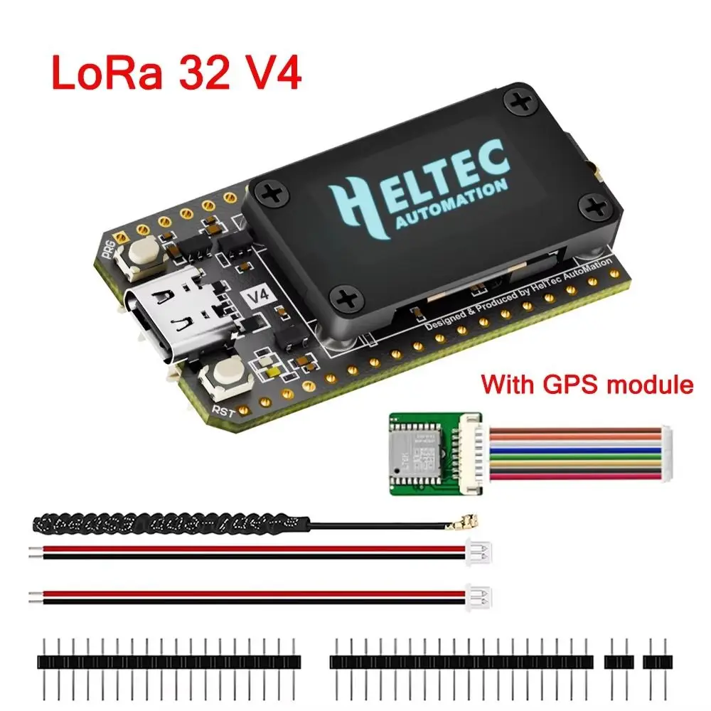 

ESP32 Board 0.96inch OLED LoRa 32 V4 BLE Low Power Meshtastic GPS Solar Powered Dev-Board ESP32 SX1262 Development Board