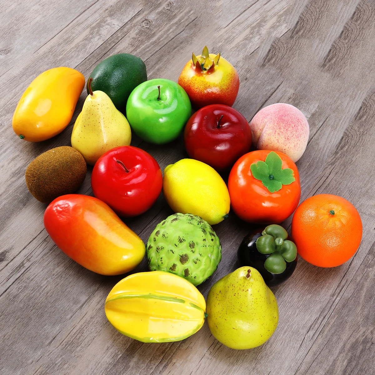 

Simulated Mango Decoration Decorations Home Artificial Fruits for Lifelike Decorative Watermelon Realistic Rose