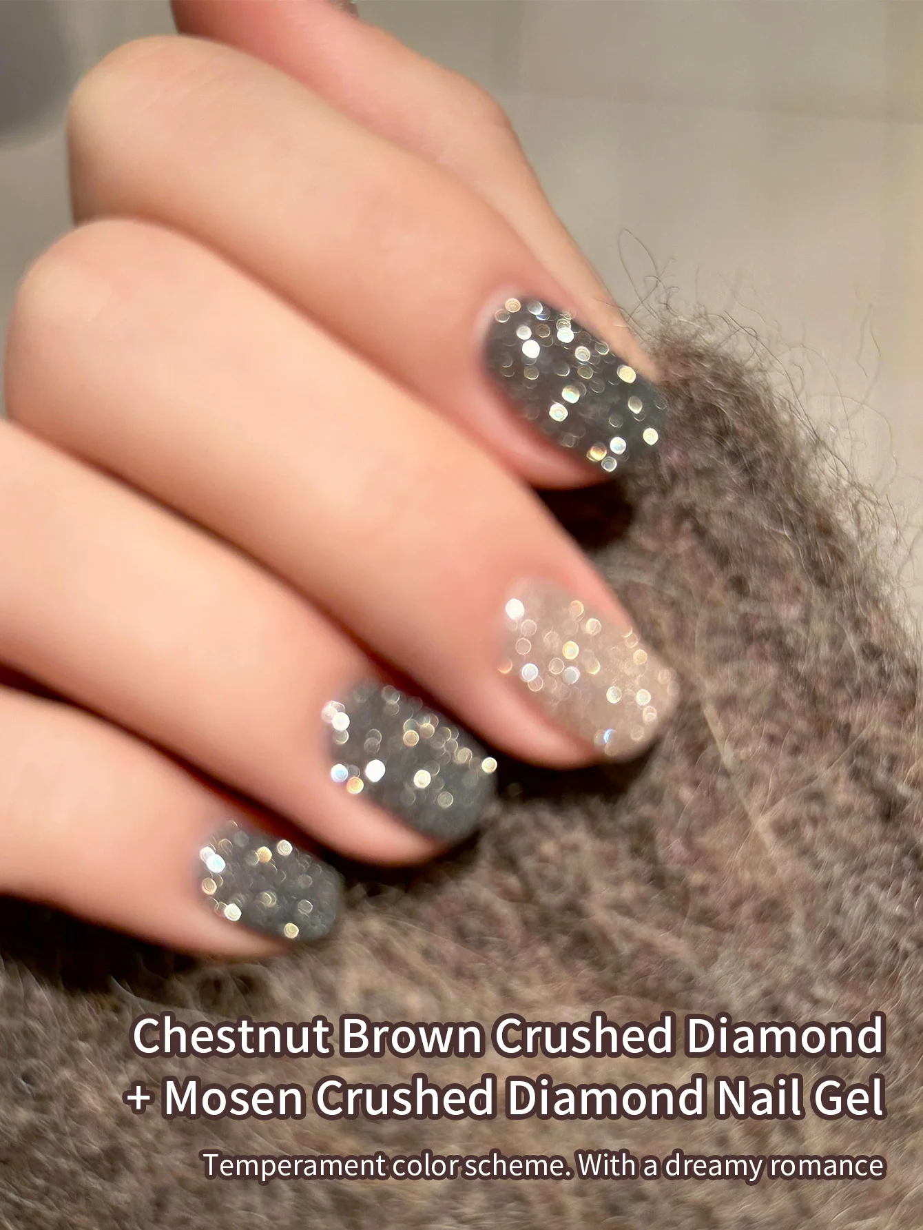 2 قطعة 10 مللي مسود براون بريق عاكس جيل للأظافر البولندية 10 مللي تألق جيل للأظافر فارنيس شبه دائم UV جل مسمار الفن هلام