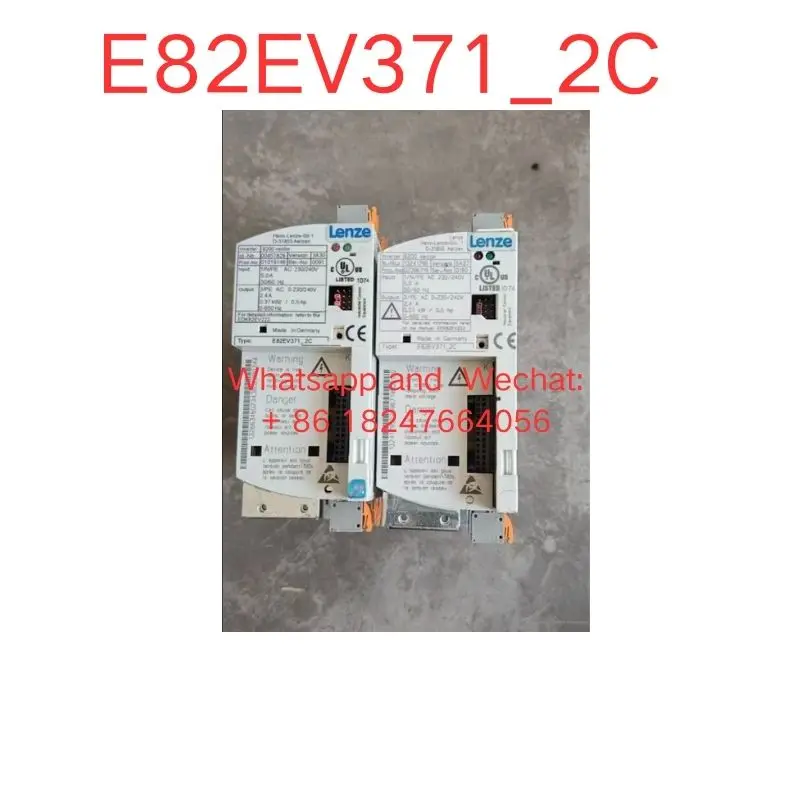 

Second-hand E82EV371_2C Variable Frequency Drive 0.37 kW tested ok fast sipping