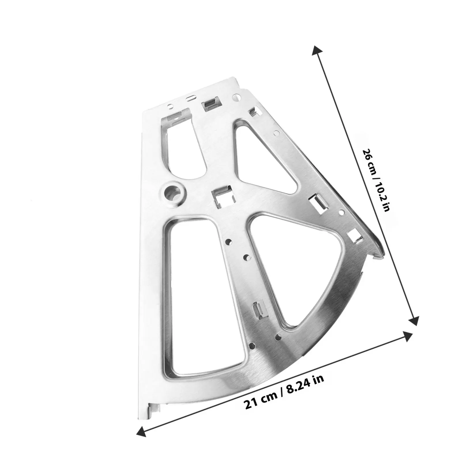 Shoe Cabinet Rack Brackets 2 Pack Tip Out Stand Hardware for Organized Footwear Storage