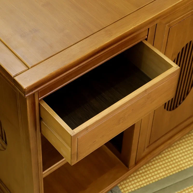 شرفة طاولة شاي صغيرة، خزانة شاي متنقلة، طاولة شاي منزلية متعددة الوظائف لصنع الشاي