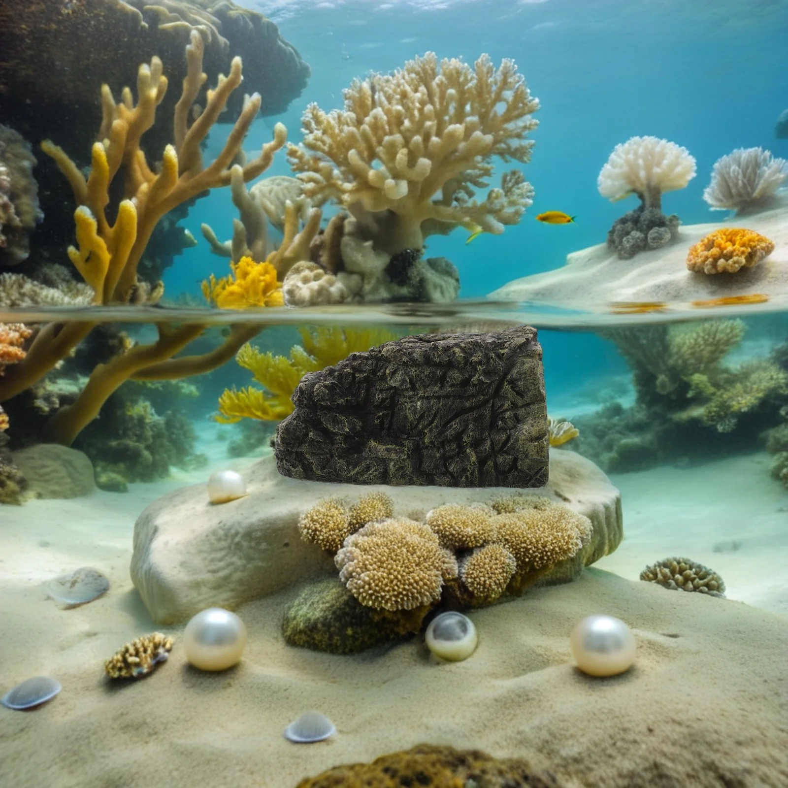 

Turtle Basking Platform Resin Reptile Hideout Cave Habitat Accessories for Aquarium Terrarium Turtles Lizards Amphibians Shelter