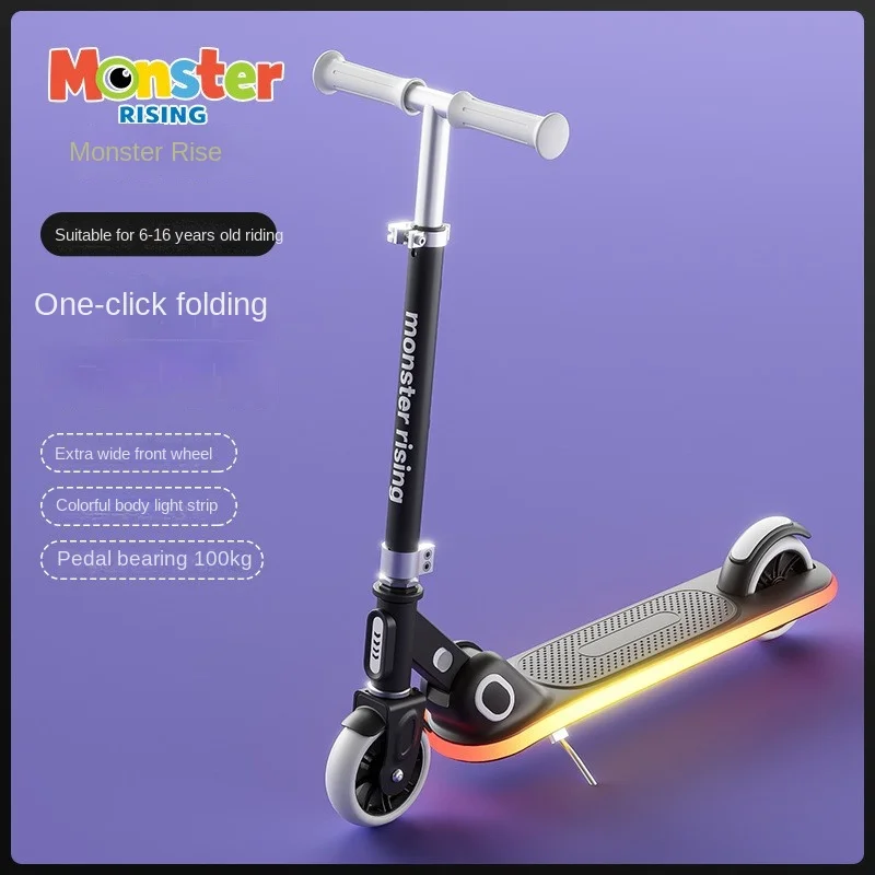 Lazychild Children S Scooters Adult Two Wheelers Foldable Yo Yos For Boys And Girls Flashing Wheel Toys Children S Strollers