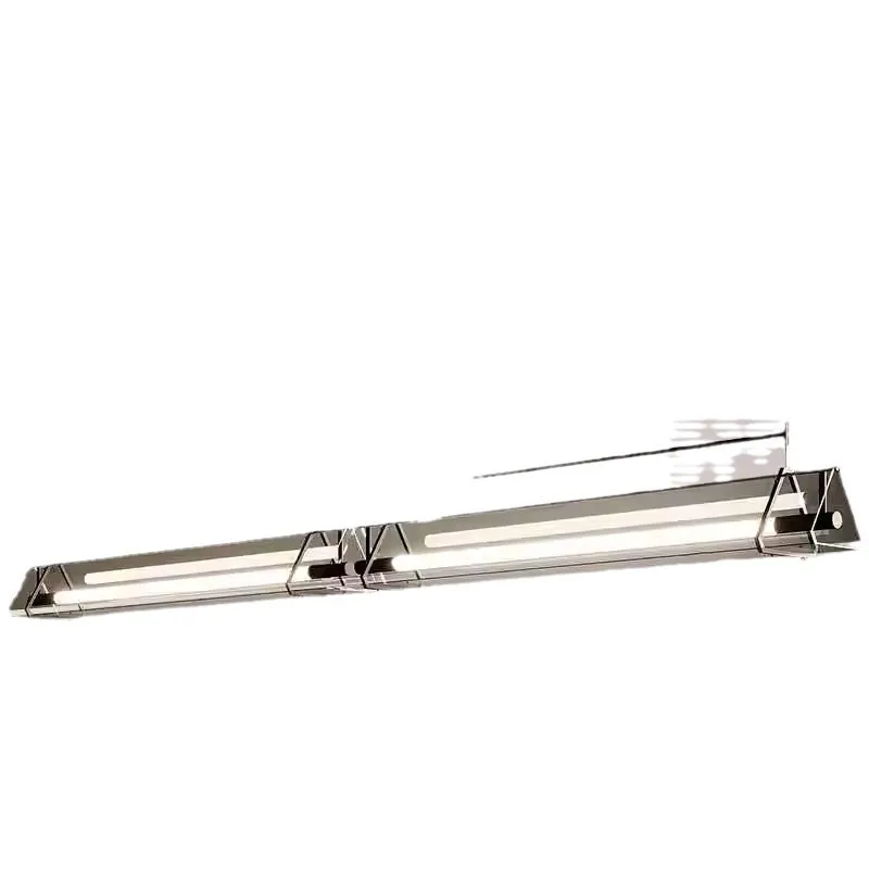 

Modern minimalist restaurant chandelier designer bar counter dining table tea room Italian minimalist strip one-word lamp