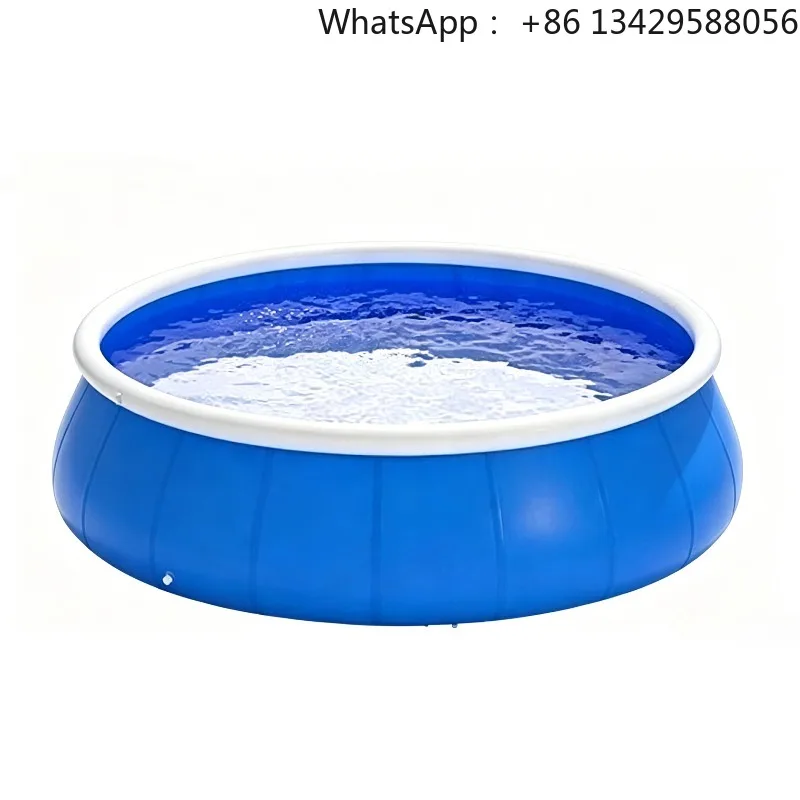 168 cm/180 cm/183 cm/ 240 cm Round Inflatable Pools for Family Outdoor Water Fun and Everyday Leisure Activities