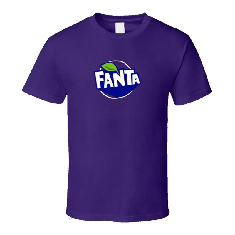 Camiseta de Fanta con diseño de bebida de refresco para disfraz de Halloween de uva