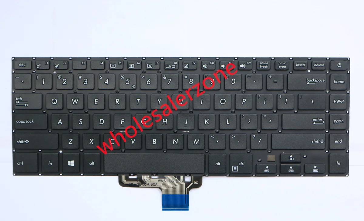 New Keyboard for ASUS VivoBook S510 S510U S510UA S510UN S5100UQ UK505B U5100UQ F510UA X510UA X510U X510UQ X510UF X510U laptop