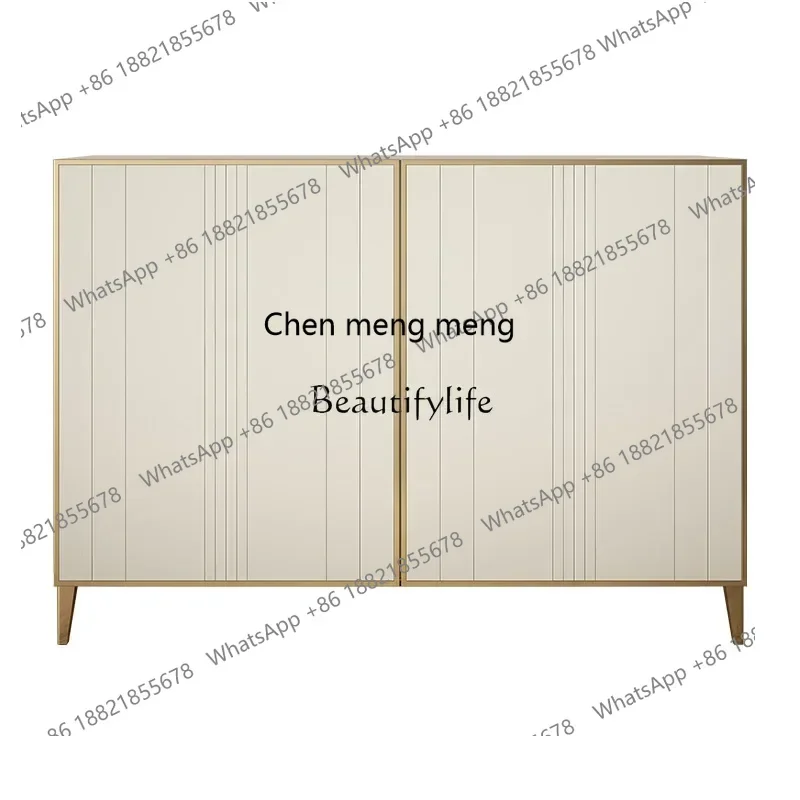 

New Arrivals Simple entrance decorative cabinet light luxury multi-layer dining side cabinet furniture customizationss 7304