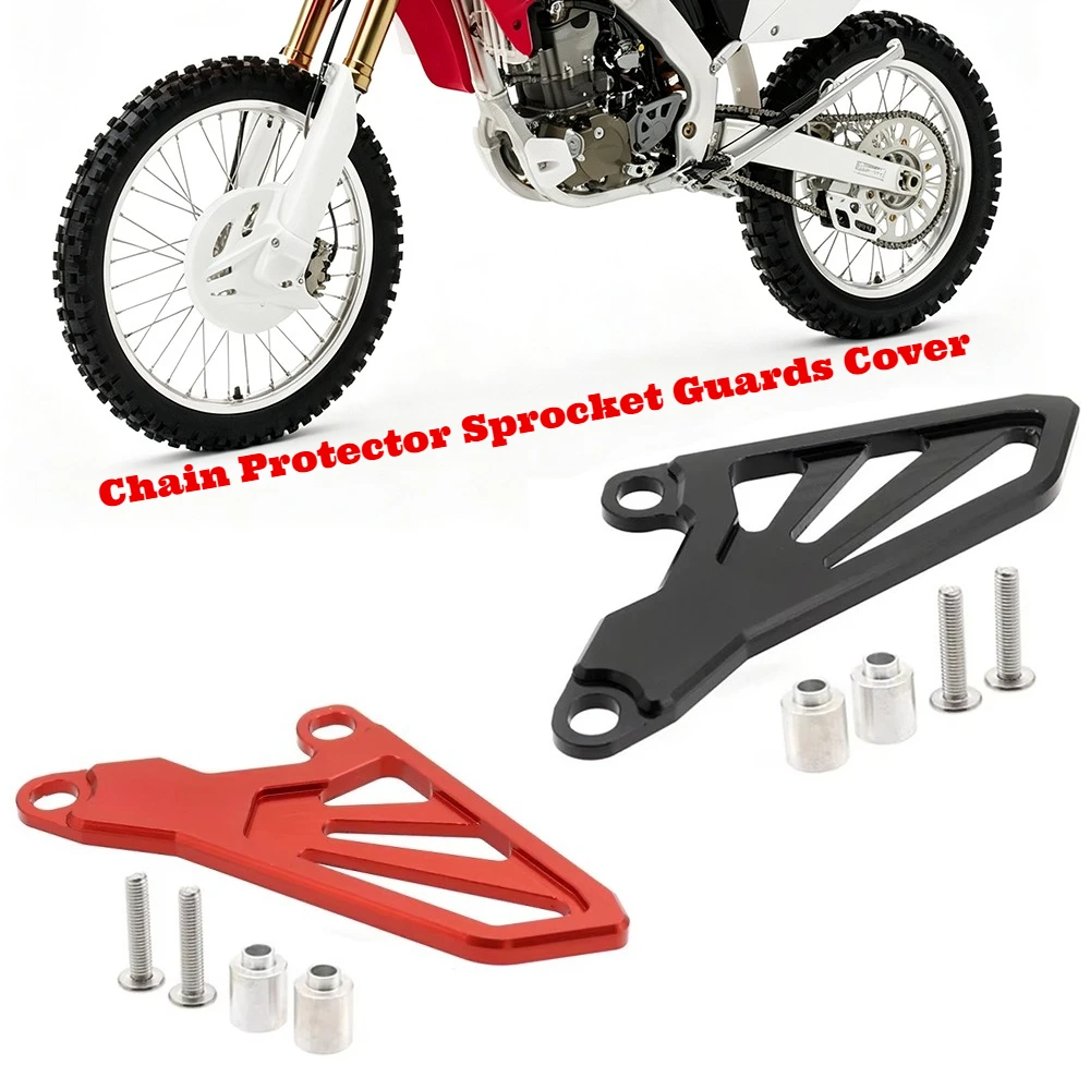 Motorcycle CNC Front Chain Protector Sprocket Guards Cover Parts For Honda CRF150R CRF250X/250R/250RX CRF450R