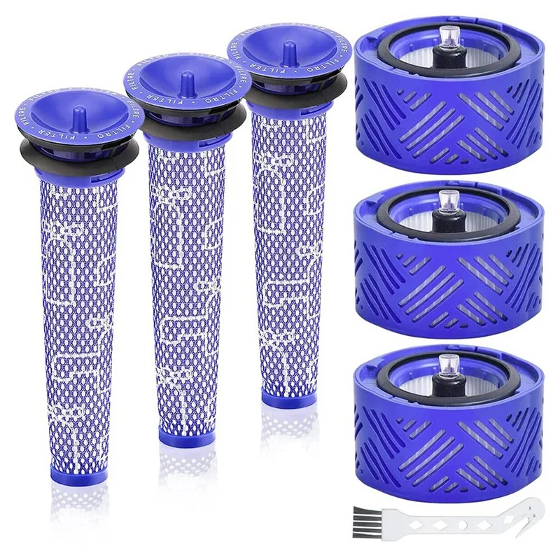 แผ่นกรอง HEPA เข้ากันได้สําหรับอุปกรณ์เสริมเครื่องดูดฝุ่น Dyson V6 965661 -01 และ 966741 -01