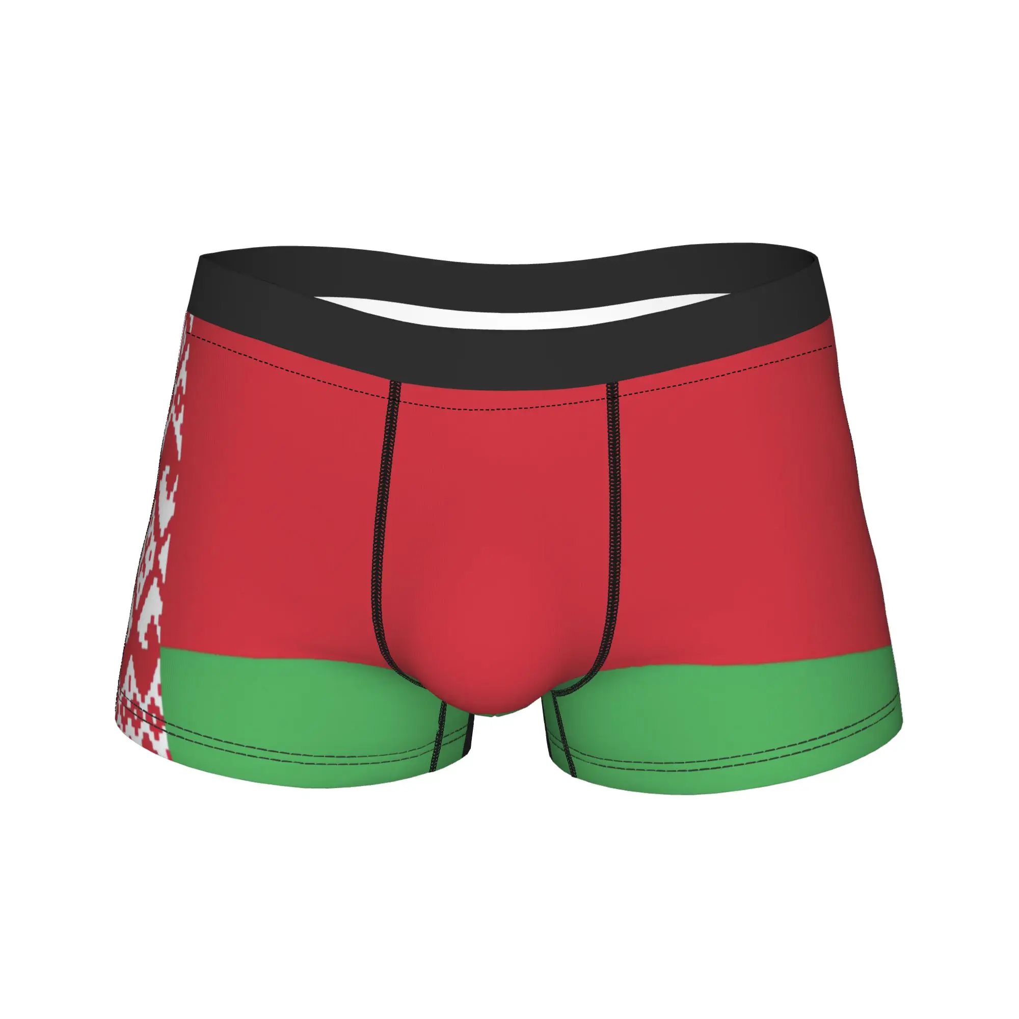 

Belarus Flag Underwear Males Boxer Brief Elastic Boxershorts High Quality Customs Oversize Panties