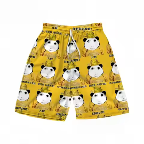 Fashion 3D Printing Quick Drying, Parody, Funny Sports Shorts, Casual Shorts, Running, Adult Fashion Shorts